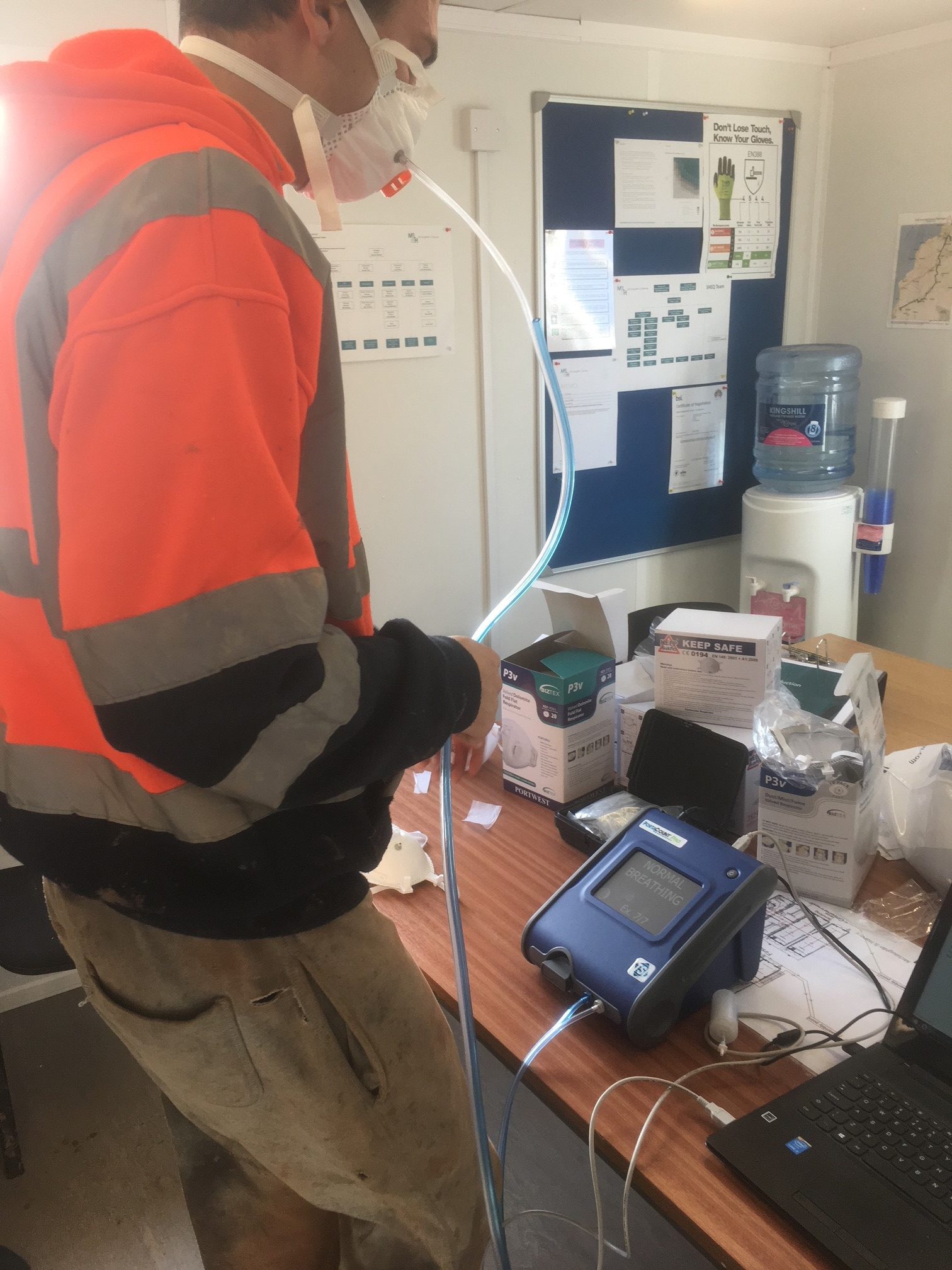 Quantitative Face Fit Testing Training PortaCount (APC Method