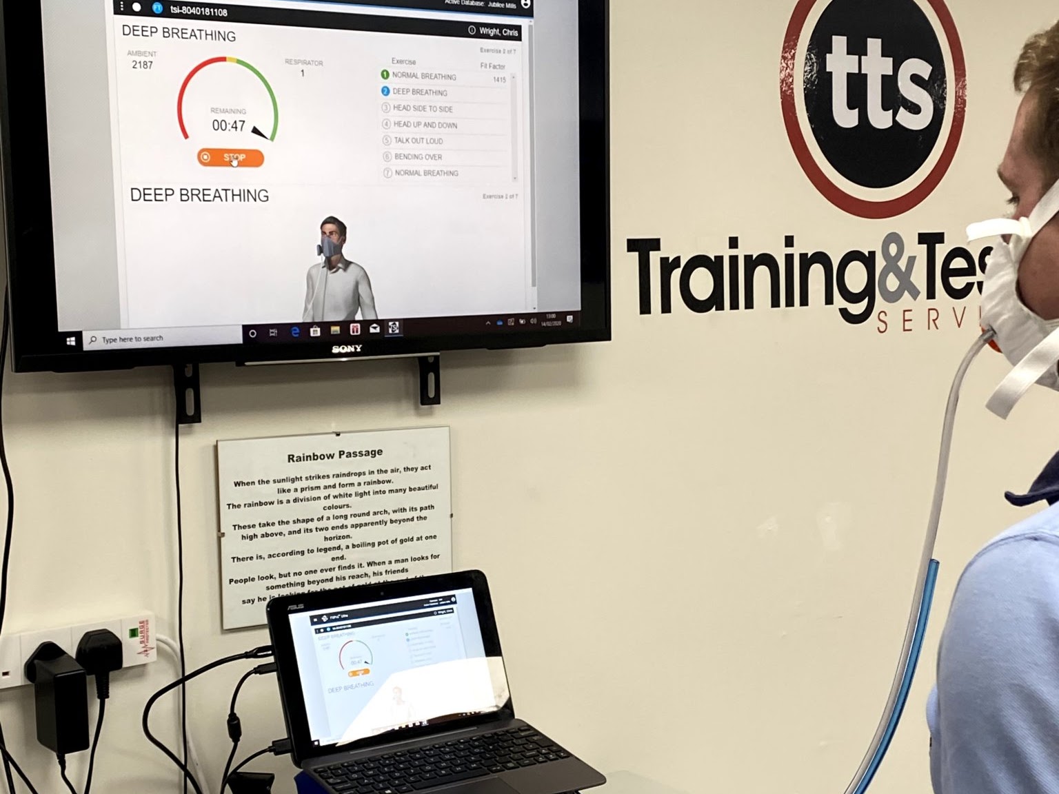 Quantitative Face Fit Testing Training
